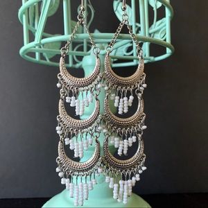 ✨ Boho Beaded Fashion Statement Dangle Earrings ✨